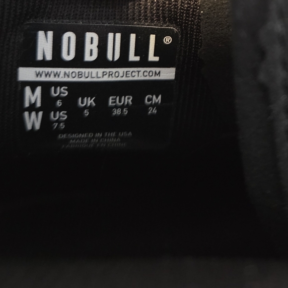 NOBULL Women's Outwork High-Top Black Gum Training Shoe 7.5 - Picture 13 of 13